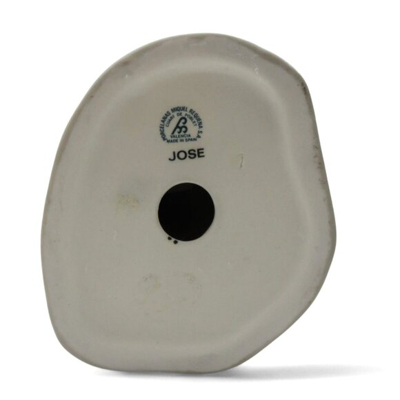 JOSE Ceramic VALENCIA Boy With Hunted Duck Spain Vintage 12" Tall - Picture 10 of 10